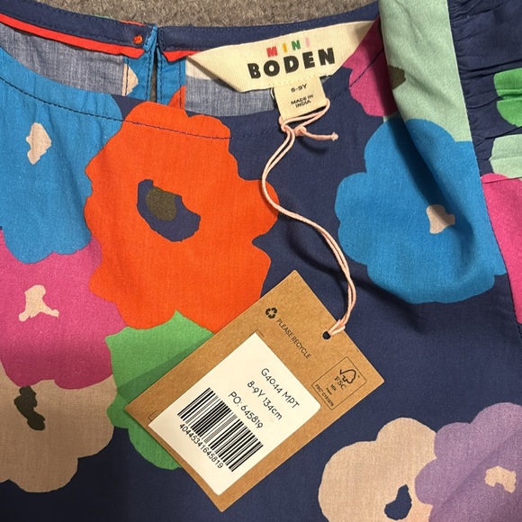 NWT Tiered Printed Woven Dress - Picture 2 of 3